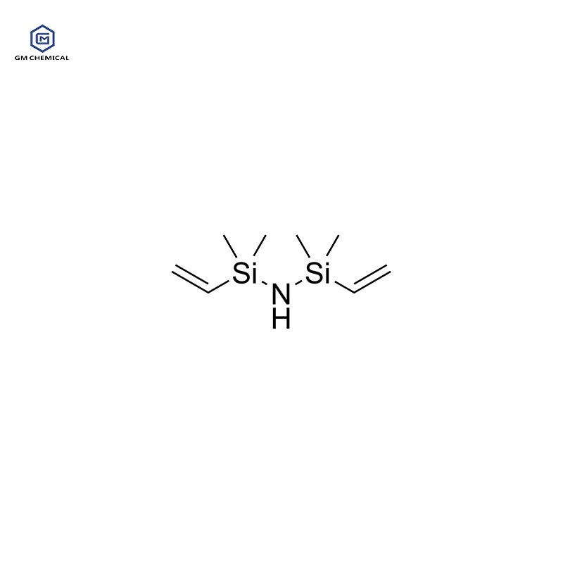 Chemical Structure for 1,1,3,3-Tetramethyl-1,3-divinyldisilazane CAS 7691-02-3