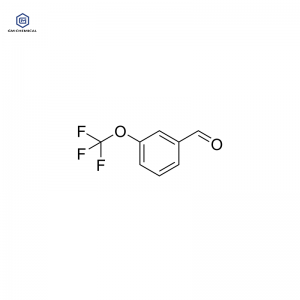 Chemical structure for 3-(Trifluoromethoxy)benzaldehyde CAS 52771-21-8