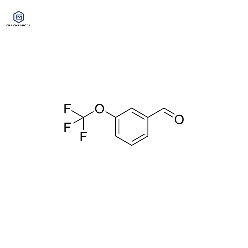 Chemical structure for 3-(Trifluoromethoxy)benzaldehyde CAS 52771-21-8