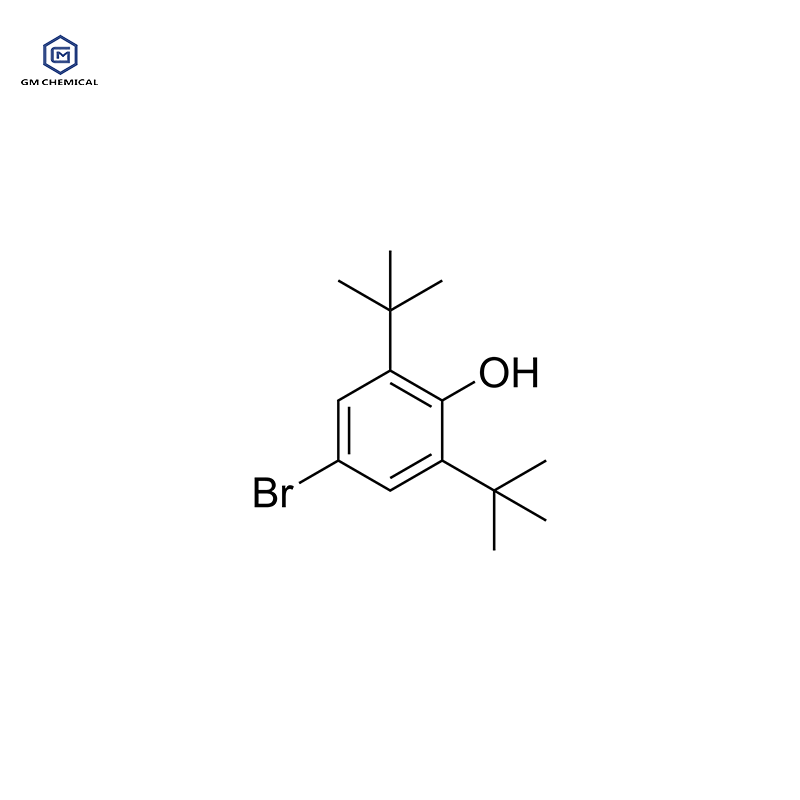 Chemical Structure for 4-Bromo-2,6-di-tert-butylphenol CAS 1139-52-2