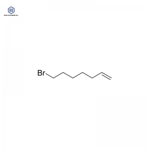 Chemical Structure for 7-Bromo-1-heptene CAS 4117-09-3
