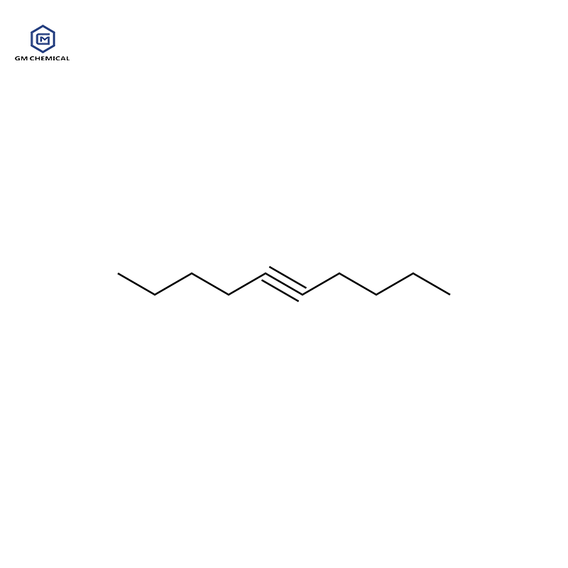 Chemical structure for 5-Decyne CAS 1942-46-7